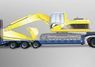 причепи Напівпричепи низькі Müller Mitteltal TT 40 Profi