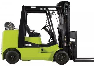 навантажувач з вилковим захватом LPG Clark CGC70 L
