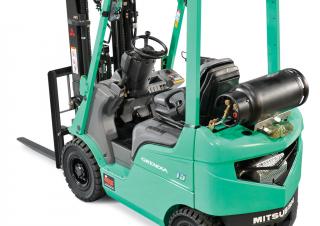 навантажувач з вилковим захватом LPG Mitsubishi FG15N