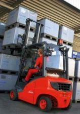 навантажувач з вилковим захватом LPG Linde H 16 T