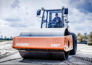 Катки одновальцові дорожні катки weycor AW 1140 e