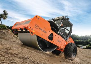 Катки одновальцові дорожні катки Hamm 3412 HT-P