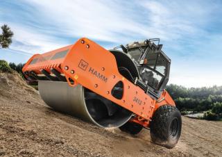 Катки одновальцові дорожні катки Hamm 3412 HT-VIO