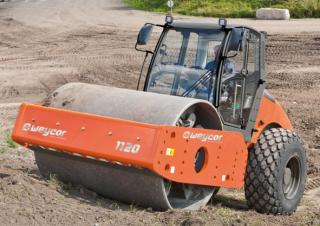 Катки одновальцові дорожні катки weycor AW 1120