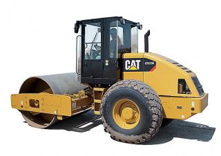 Катки одновальцові дорожні катки Caterpillar CS533E