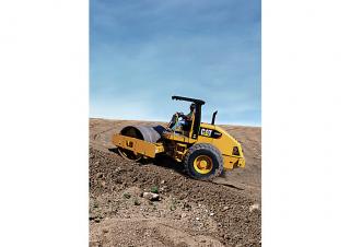 Катки одновальцові дорожні катки Caterpillar CS533E