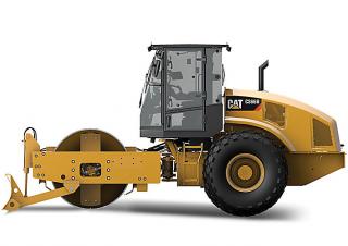 Катки одновальцові дорожні катки Caterpillar CS66B