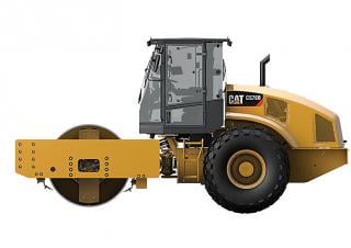 Катки одновальцові дорожні катки Caterpillar CS76B