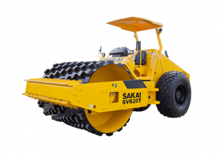 Катки одновальцові дорожні катки Sakai SV620T