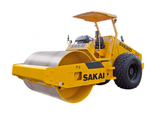 Катки одновальцові дорожні катки Sakai SV630D