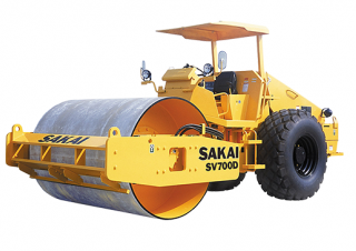 Катки одновальцові дорожні катки Sakai SV700D
