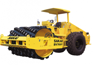 Катки одновальцові дорожні катки Sakai SV700T
