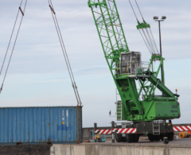Пересувні крани – решітчаста стріла Sennebogen 680 HMC