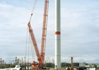Пересувні крани – решітчаста стріла Liebherr LG 1750