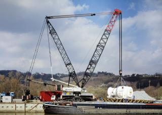 Пересувні крани – решітчаста стріла Liebherr LG 1750