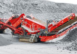 Пересувні грохоти Terex-Finlay 883+