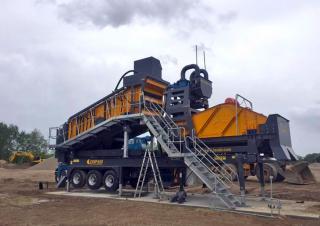 Пересувні грохоти Tesab DWP450 