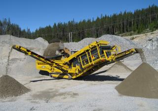 Пересувні грохоти Keestrack Explorer 1500