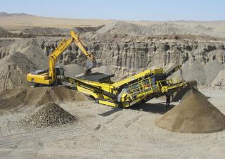 Пересувні грохоти Keestrack Explorer 1500