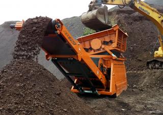 Пересувні грохоти Rockster RSS712