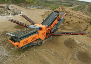 Пересувні грохоти Rockster RTS514