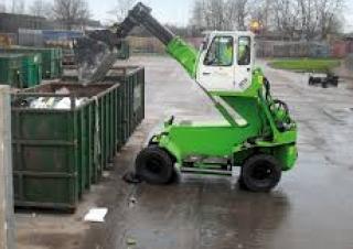 пересувні крани - телескопічна стріла Sennebogen 305 C+
