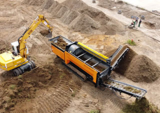 Пересувні сортувальні грохоти з барабаном Pronar MPB 20.55G