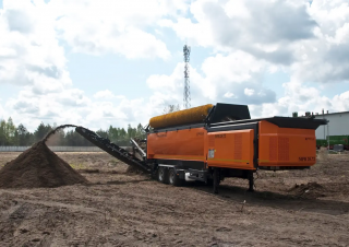 Пересувні сортувальні грохоти з барабаном Pronar MPB 20.72 