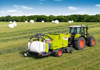 Прес-підбирачі рулонні  Claas Rollant 375 RC Uniwrap