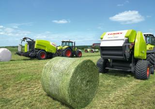 Прес-підбирачі рулонні  Claas Rollant 455 RC Uniwrap 