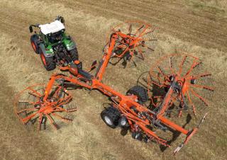 Причіпні валкоутворювачі (барабанні граблі) Kuhn GA 13231