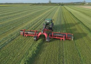 Причіпні валкоутворювачі (барабанні граблі) Kuhn Merge Maxx 1092 ISO