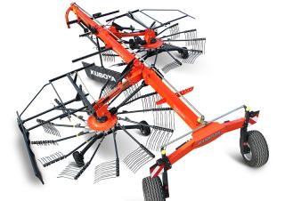 Причіпні валкоутворювачі (барабанні граблі) Kubota RA2577