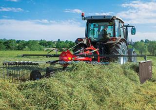 Причіпні валкоутворювачі (барабанні граблі) Massey Ferguson RK341 DN