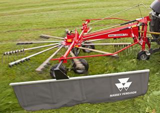 Причіпні валкоутворювачі (барабанні граблі) Massey Ferguson RK381 DN