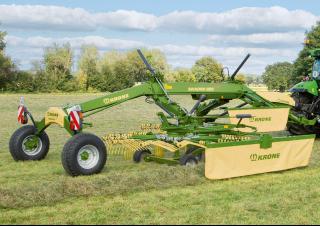 Причіпні валкоутворювачі (барабанні граблі) Krone Swadro TS 740 Twin