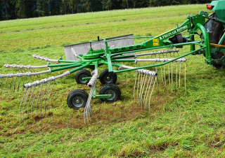 Причіпні валкоутворювачі (барабанні граблі) Pronar ZKP 420