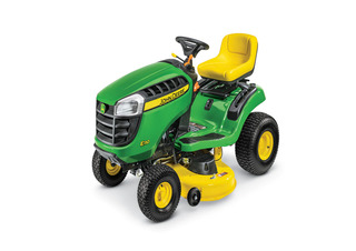 Газонокосарки, газонні та садові трактори John Deere E110