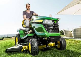 Газонокосарки, газонні та садові трактори John Deere X380