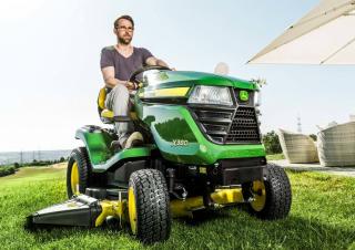 Газонокосарки, газонні та садові трактори John Deere X380