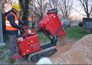 Гусеничні самоскиди Hinowa HS1102