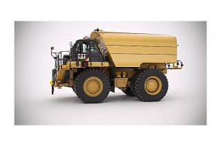 Самоскиди із жорсткою рамою Caterpillar 775G WTR Bare chassis