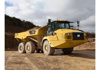 Шарнірні самоскиди Caterpillar 730