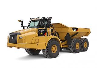 Шарнірні самоскиди Caterpillar 735C