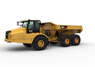 Шарнірні самоскиди Caterpillar 740