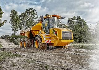 Шарнірні самоскиди Hydrema 922F