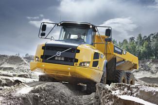 Шарнірні самоскиди Volvo A30F