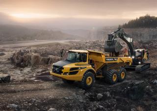 Шарнірні самоскиди Volvo A30G