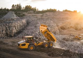 Шарнірні самоскиди Volvo A40
