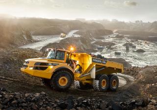 Шарнірні самоскиди Volvo A45GFS 